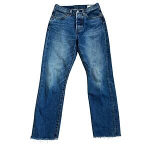 LEVI'S Women's‎ 26 501 Original Fit 150th Anniversary Blue Jeans Selvedge Denim